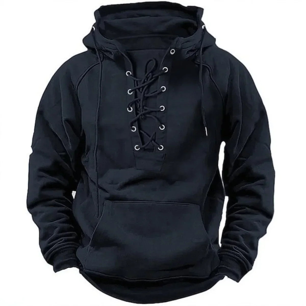 Leon – Retro Outdoor Hoodie with Laces