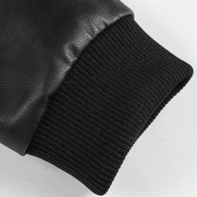 Lorenzo – Leather Jacket with Removable Hood