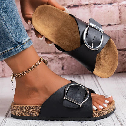 Bellevue – Buckle Mule Slide