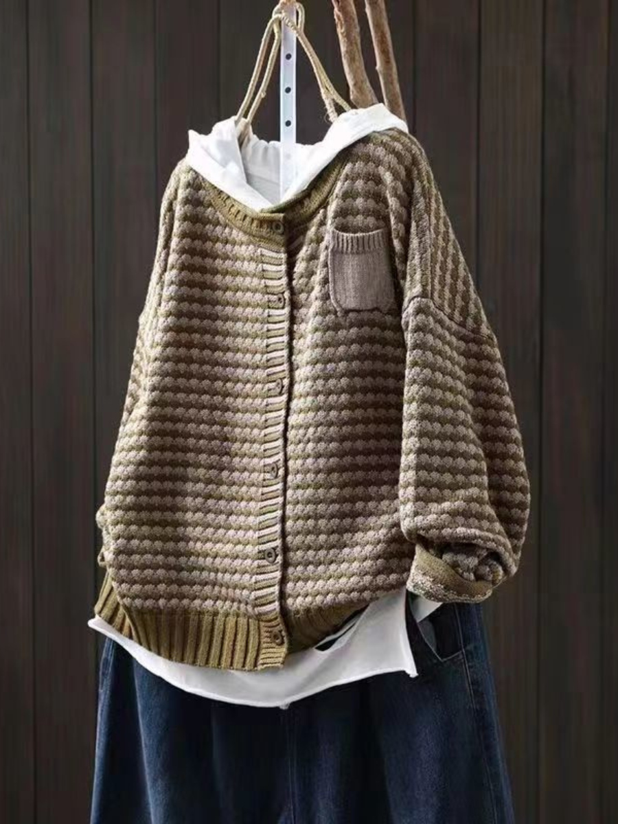 SELIORA | TEXTURED CARDIGAN