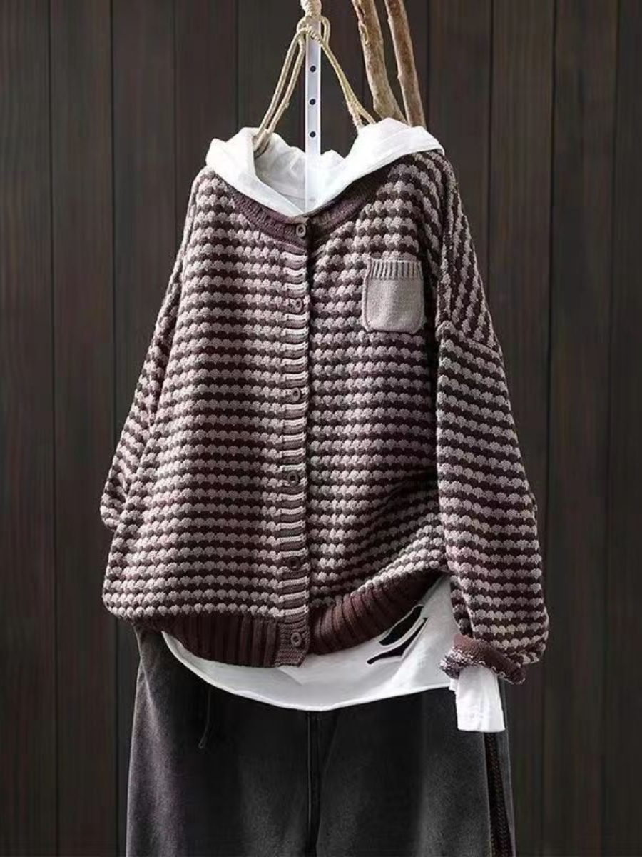 SELIORA | TEXTURED CARDIGAN