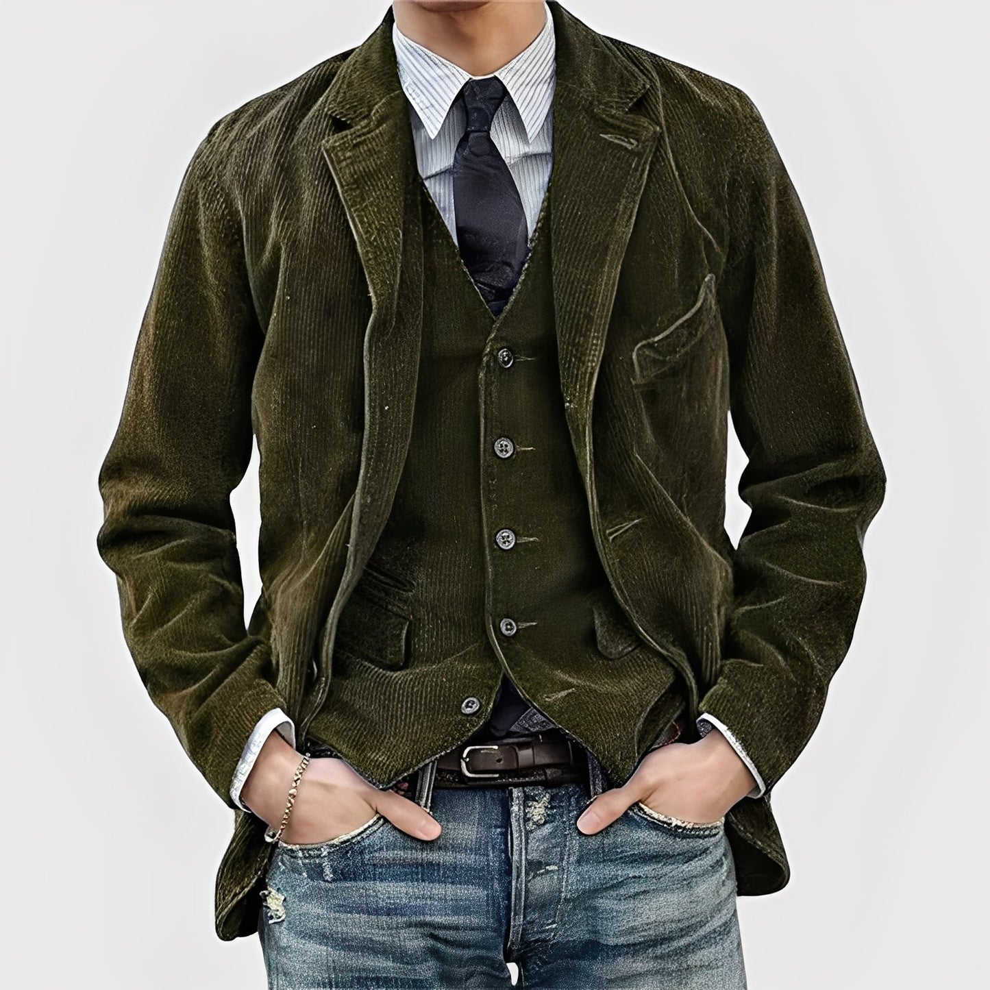 Vladimir – Vintage Corduroy Jacket and Vest
