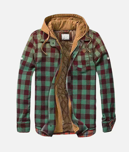 Savrani – Patchwork Plaid Jacket