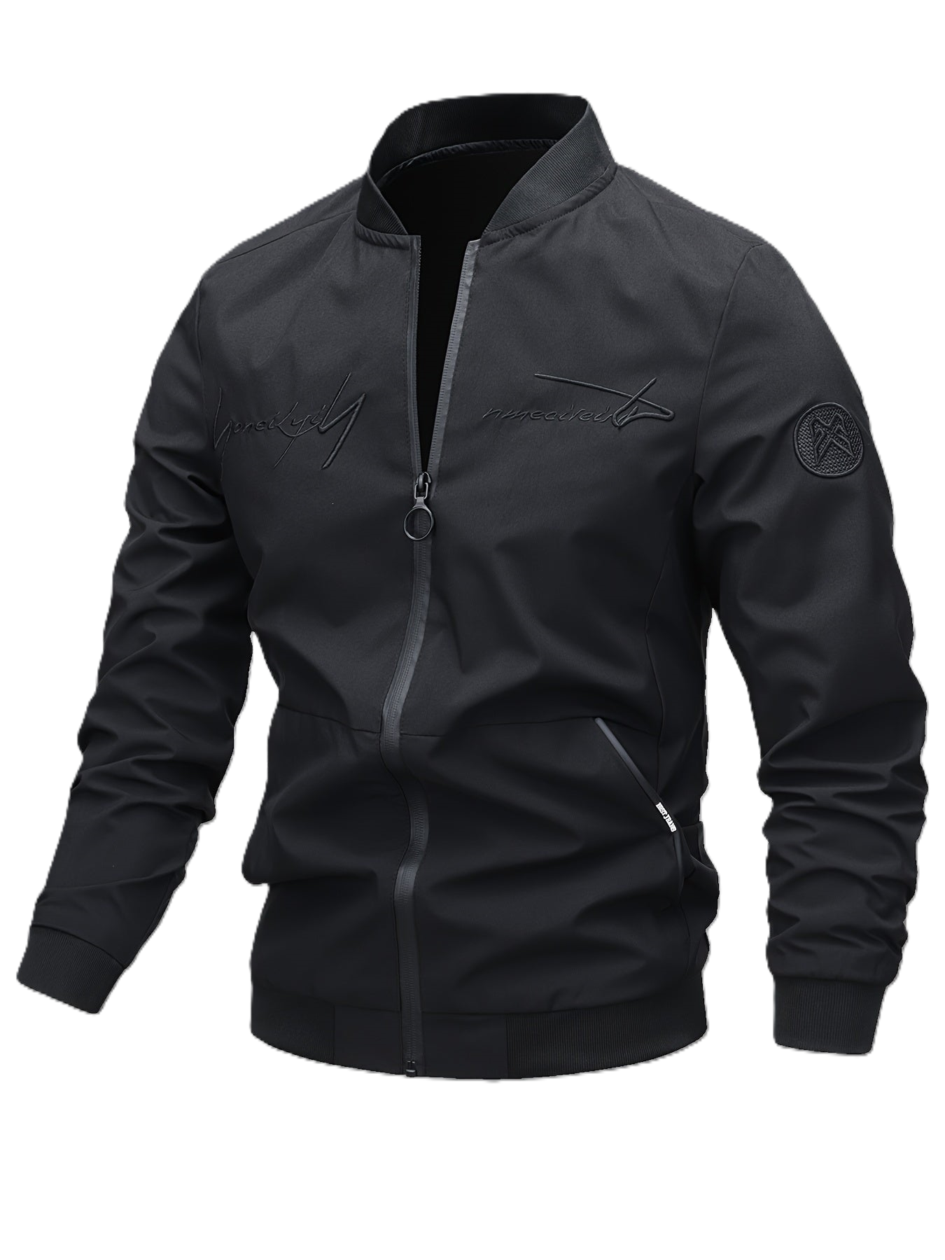 Harm – Casual Bomber Jacket with Long Sleeves