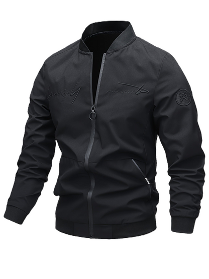 Harm – Casual Bomber Jacket with Long Sleeves