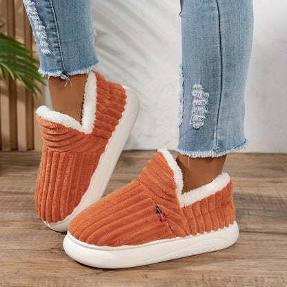 María – Zapatillas de casa de peluche