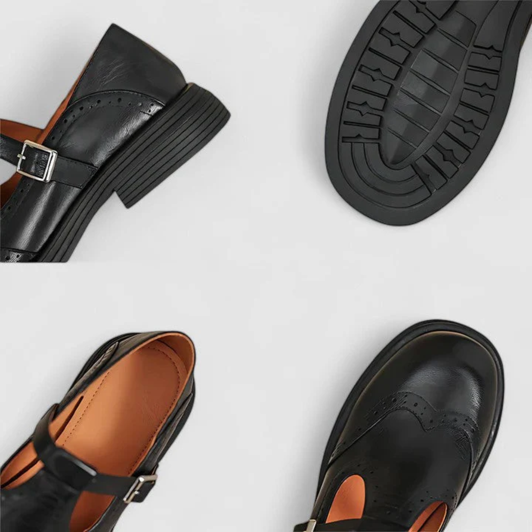 Risla – Leather Mary Janes