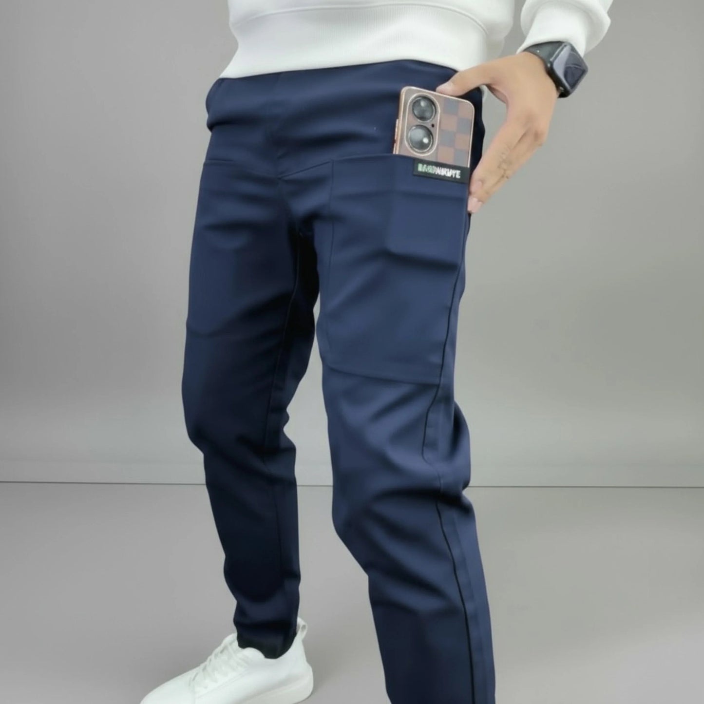Tommaso – Pantalones Carga Elásticos Premium