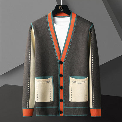 Dylan – Picasso Palette Knit Cardigan