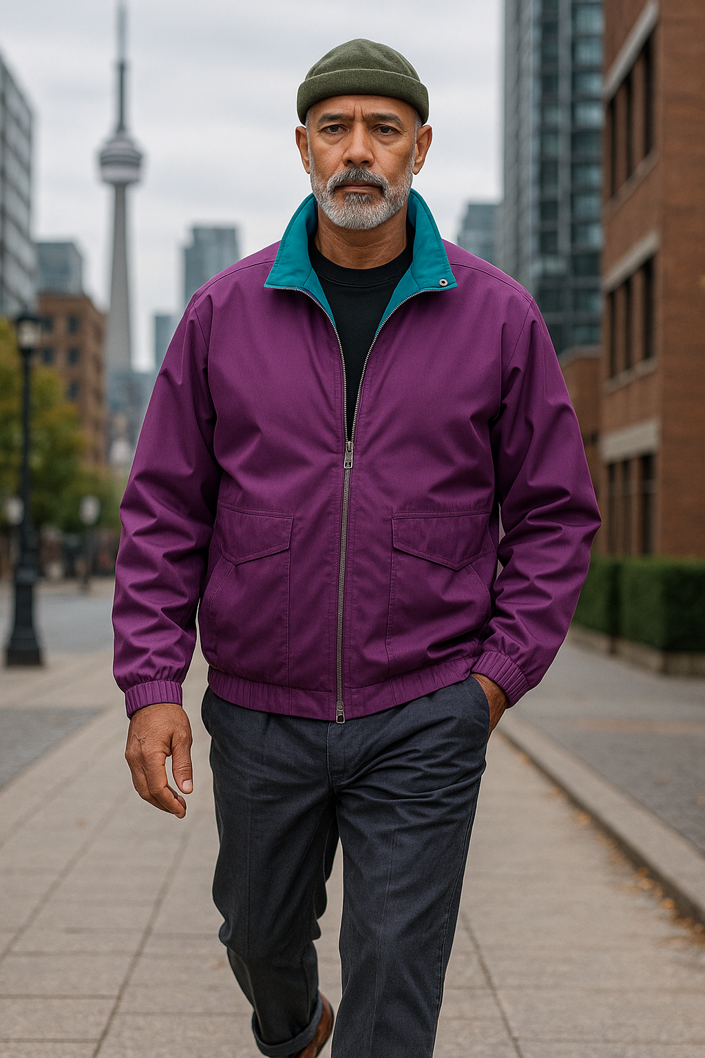 James – Casual Windbreaker Jacket