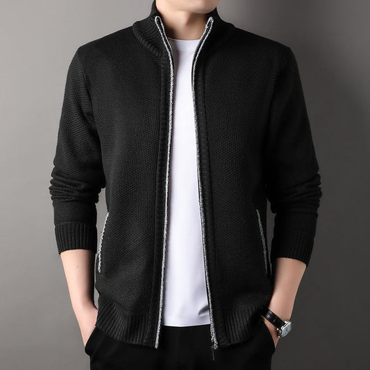 Leo – Winter Fleece Knitwear Jacket