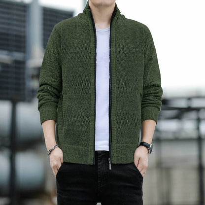 Leo – Winter Fleece Knitwear Jacket