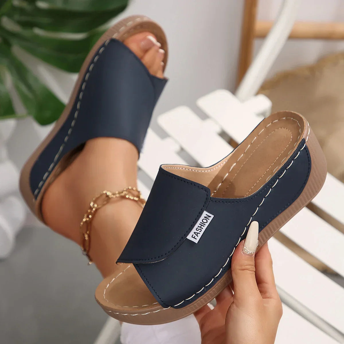Selene – Orthopedic Wedge Heel Sandals