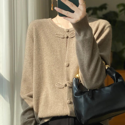 Beatrice | Bow Accented Cardigan