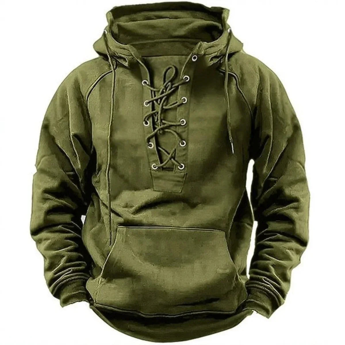 Leon – Retro Outdoor Hoodie with Laces
