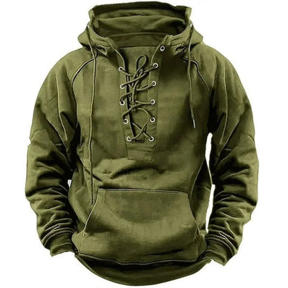 Leon – Retro Outdoor Hoodie with Laces