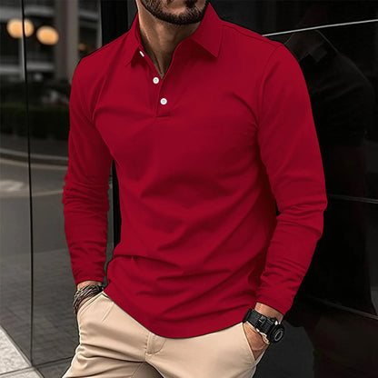Easton – Casual Long-Sleeved Polo