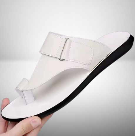 Callen Luxe – Bare Leather Sandals