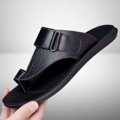 Callen Luxe – Bare Leather Sandals