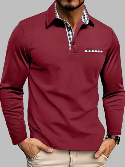 Manny – Classic Long-Sleeve Summer Polo