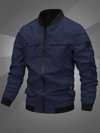 Harm – Casual Bomber Jacket with Long Sleeves