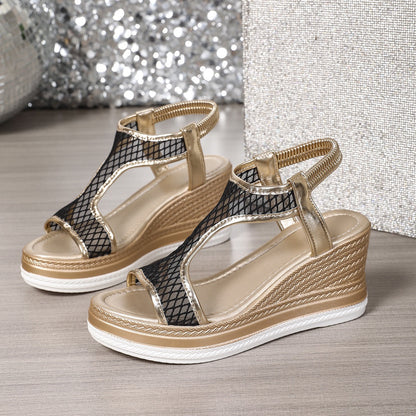Priscilla – Elegant Wedge Sandals
