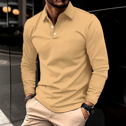 Easton – Casual Long-Sleeved Polo