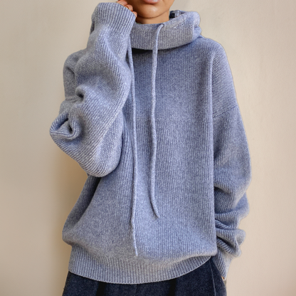 Elvire – Cozy Hooded Pullover