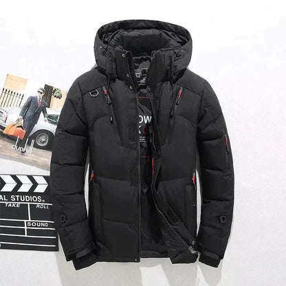 Men's – Warm Jacket with Hood