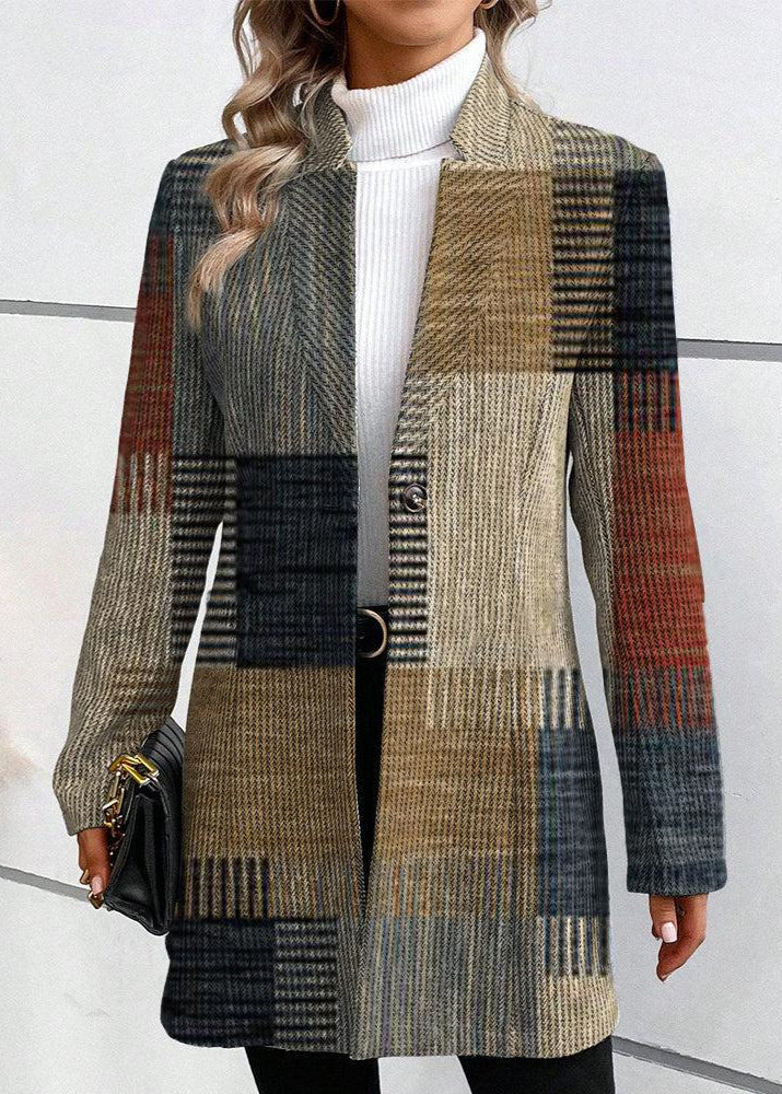 Elodie – Elegant Blazer With Pattern