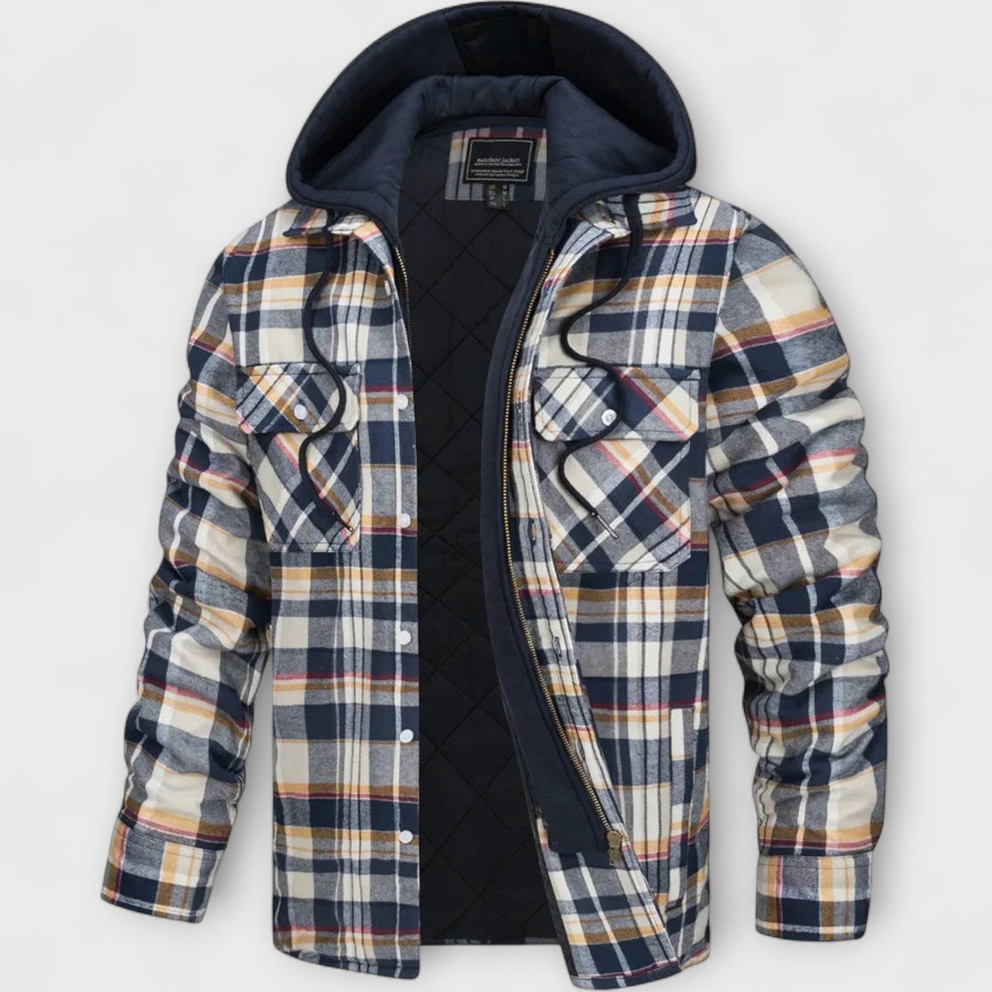 Earl – Classic Check Hooded Jacket