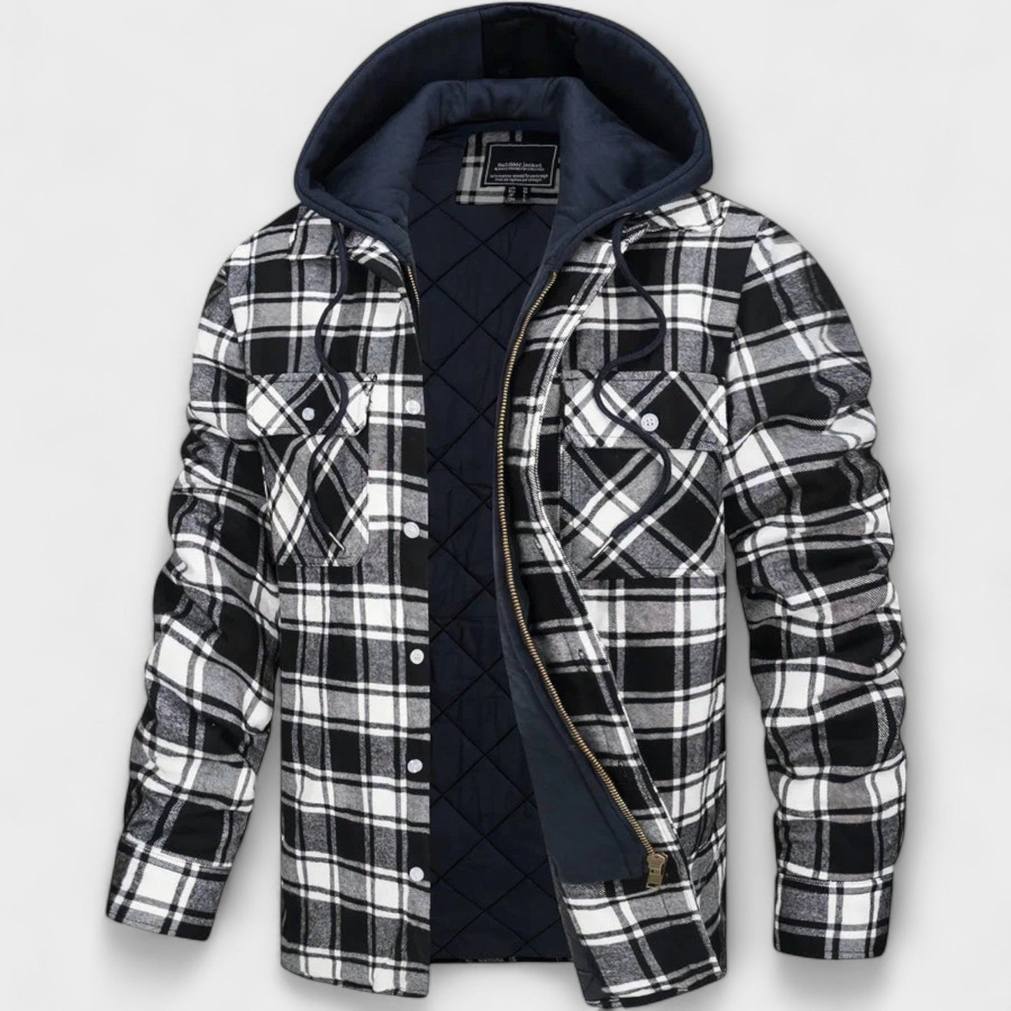 Earl – Classic Check Hooded Jacket