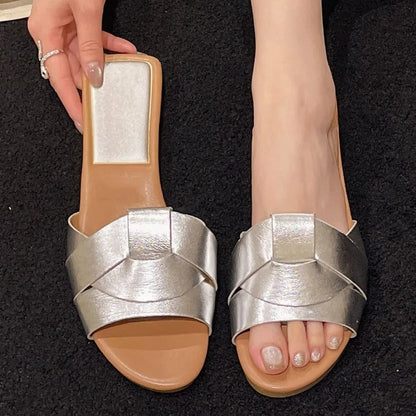 Roxanne – Vibrant Slip-On Summer Sandals