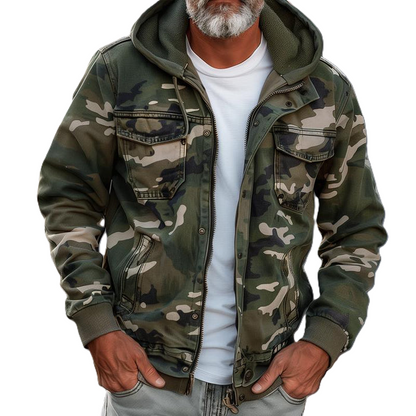 Sami – Jacket with Camouflage Pattern