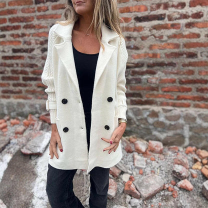 Isola – Mid-Length Double-Breasted Coat