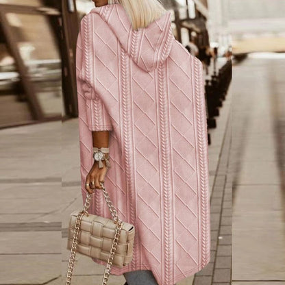 Johani - Extended Length Hooded Cardigan